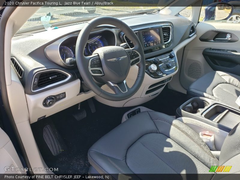 Jazz Blue Pearl / Alloy/Black 2020 Chrysler Pacifica Touring L