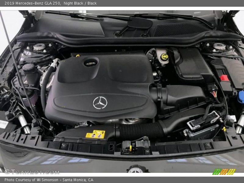 Night Black / Black 2019 Mercedes-Benz GLA 250