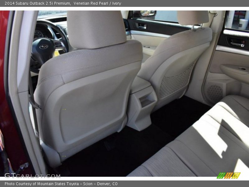 Venetian Red Pearl / Ivory 2014 Subaru Outback 2.5i Premium