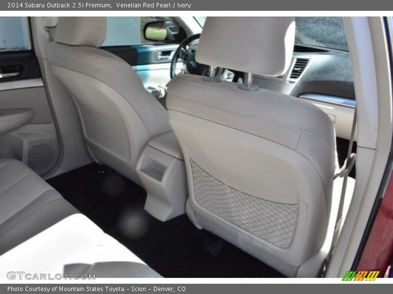Venetian Red Pearl / Ivory 2014 Subaru Outback 2.5i Premium