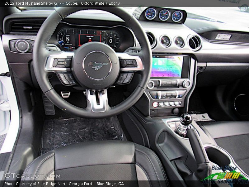 Oxford White / Ebony 2019 Ford Mustang Shelby GT-H Coupe