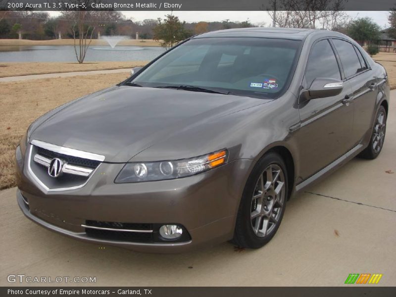 Carbon Bronze Metallic / Ebony 2008 Acura TL 3.5 Type-S
