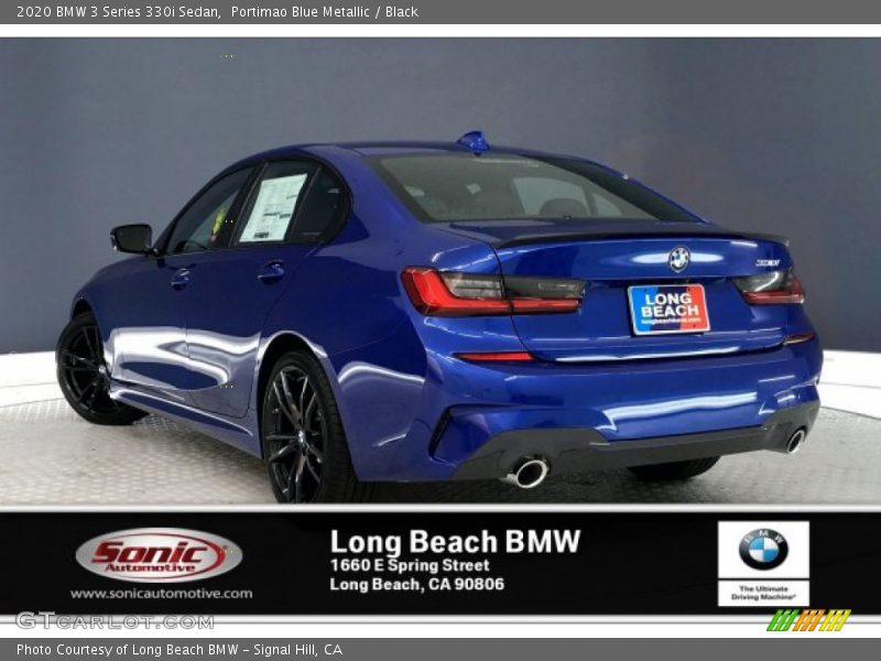 Portimao Blue Metallic / Black 2020 BMW 3 Series 330i Sedan