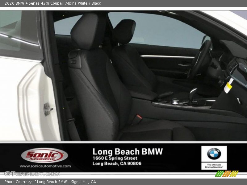 Alpine White / Black 2020 BMW 4 Series 430i Coupe