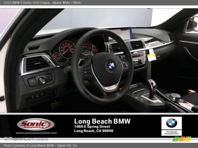 Alpine White / Black 2020 BMW 4 Series 430i Coupe