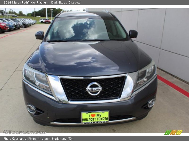 Dark Slate / Charcoal 2014 Nissan Pathfinder Platinum