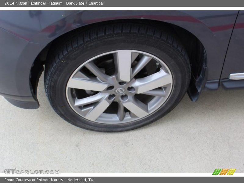 Dark Slate / Charcoal 2014 Nissan Pathfinder Platinum