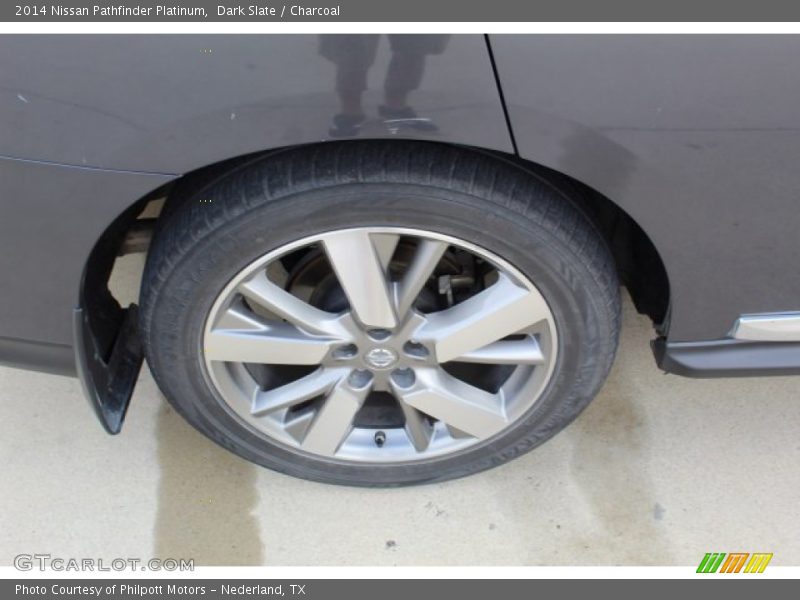 Dark Slate / Charcoal 2014 Nissan Pathfinder Platinum