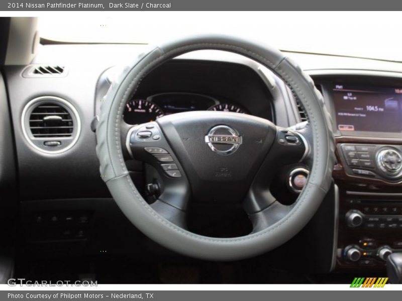 Dark Slate / Charcoal 2014 Nissan Pathfinder Platinum
