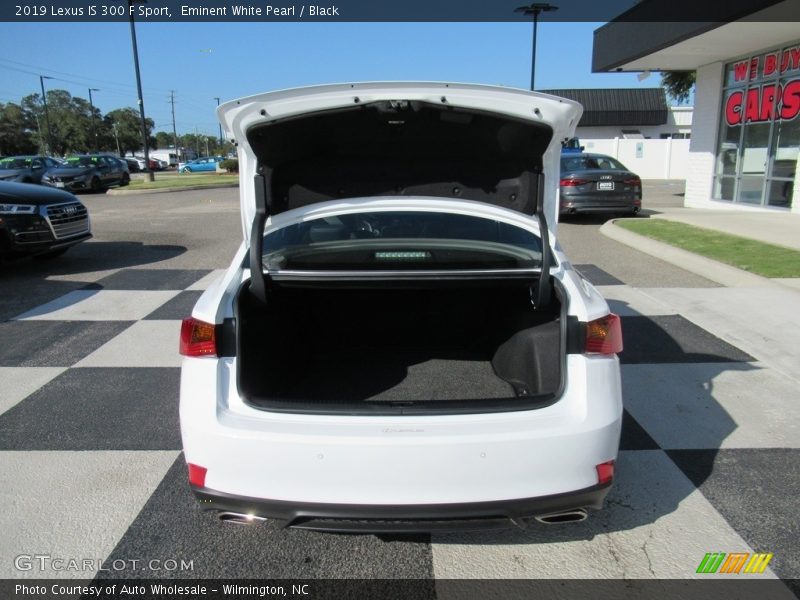 Eminent White Pearl / Black 2019 Lexus IS 300 F Sport