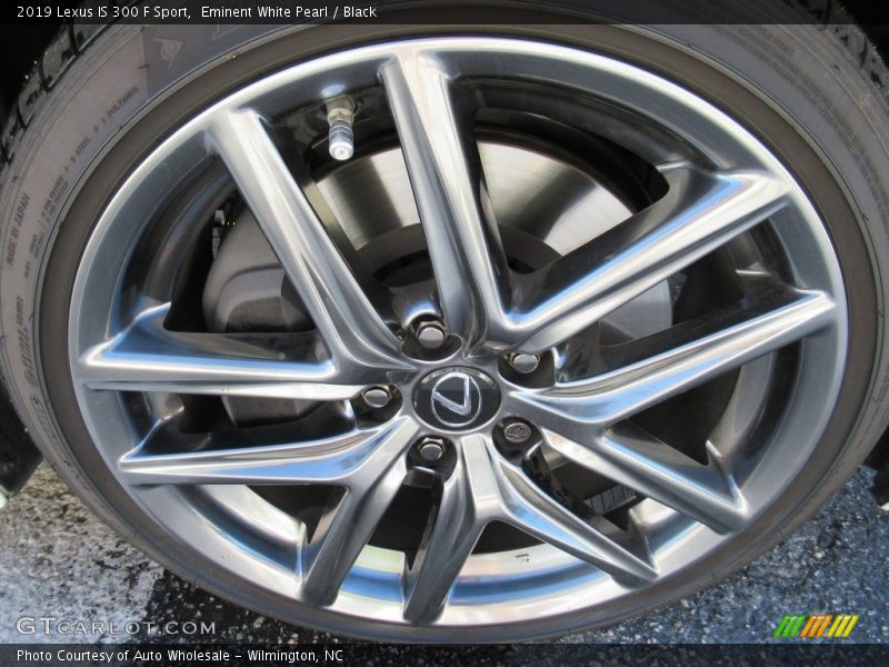 Eminent White Pearl / Black 2019 Lexus IS 300 F Sport