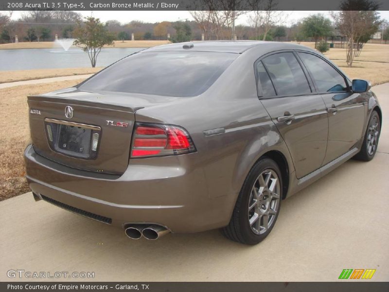 Carbon Bronze Metallic / Ebony 2008 Acura TL 3.5 Type-S
