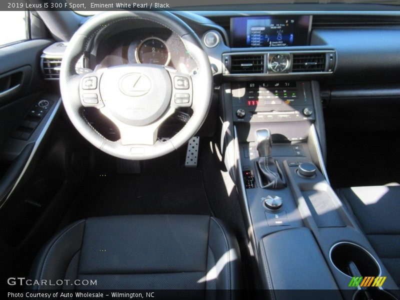 Eminent White Pearl / Black 2019 Lexus IS 300 F Sport