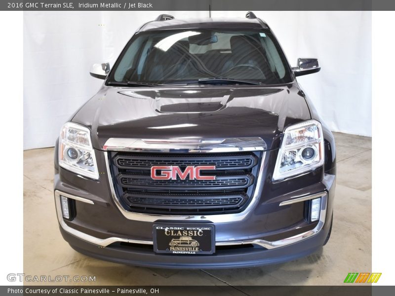 Iridium Metallic / Jet Black 2016 GMC Terrain SLE