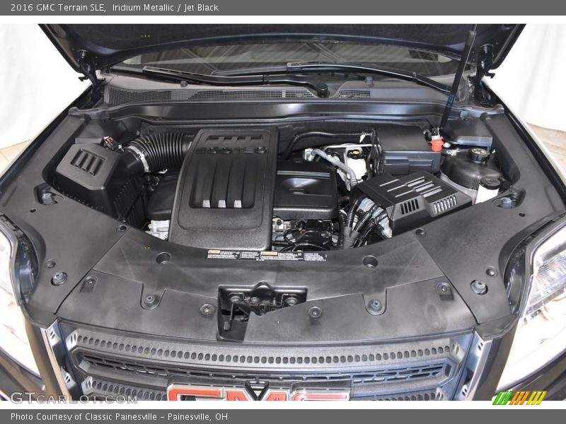 Iridium Metallic / Jet Black 2016 GMC Terrain SLE