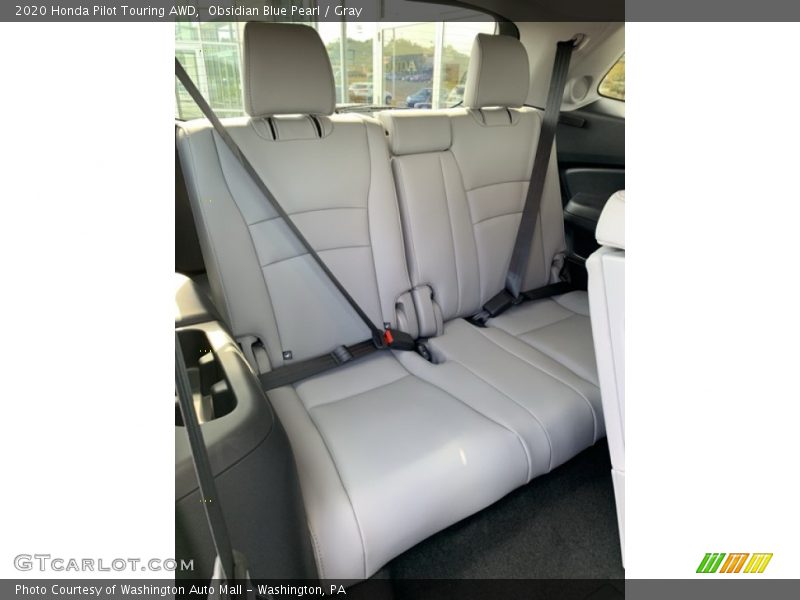 Obsidian Blue Pearl / Gray 2020 Honda Pilot Touring AWD