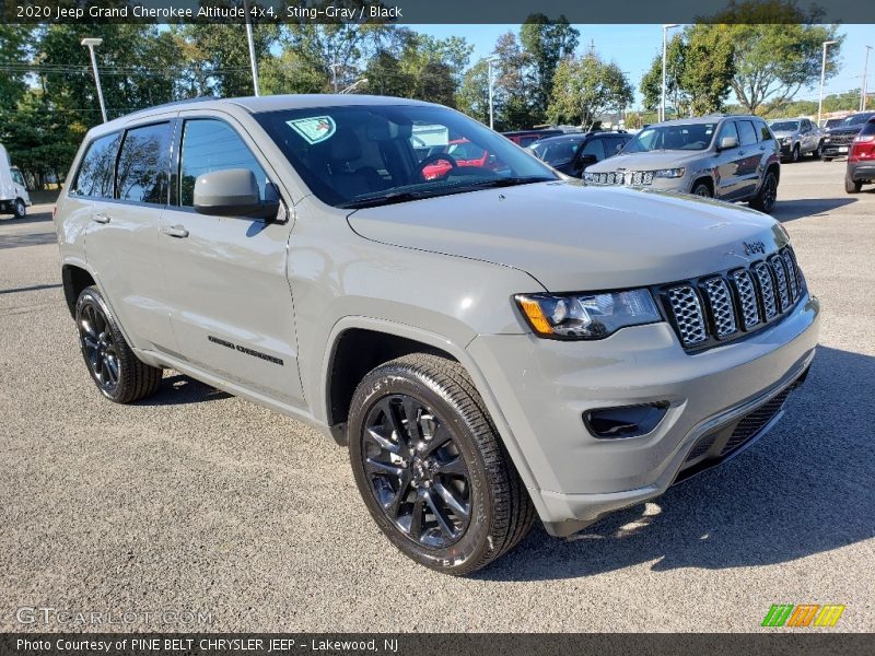 Sting-Gray / Black 2020 Jeep Grand Cherokee Altitude 4x4