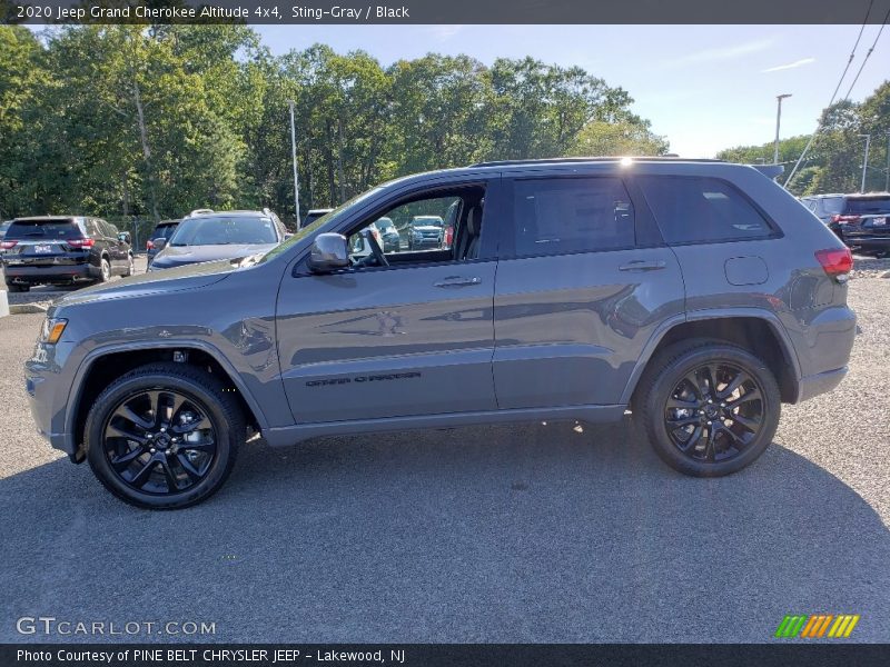 Sting-Gray / Black 2020 Jeep Grand Cherokee Altitude 4x4