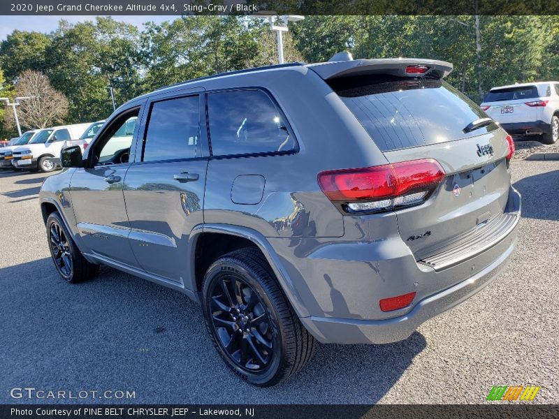 Sting-Gray / Black 2020 Jeep Grand Cherokee Altitude 4x4