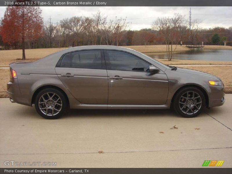Carbon Bronze Metallic / Ebony 2008 Acura TL 3.5 Type-S