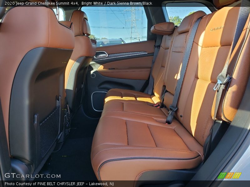Rear Seat of 2020 Grand Cherokee Summit 4x4