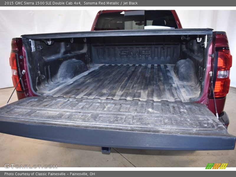 Sonoma Red Metallic / Jet Black 2015 GMC Sierra 1500 SLE Double Cab 4x4