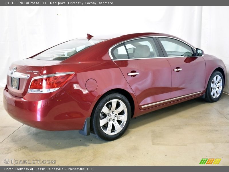 Red Jewel Tintcoat / Cocoa/Cashmere 2011 Buick LaCrosse CXL