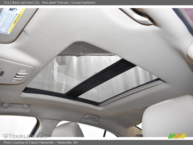 Red Jewel Tintcoat / Cocoa/Cashmere 2011 Buick LaCrosse CXL