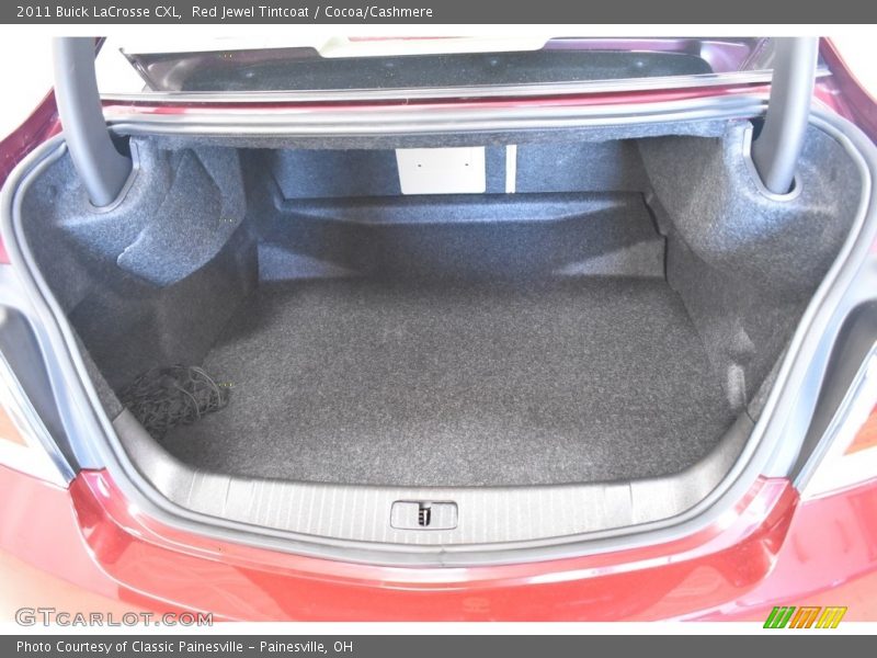 Red Jewel Tintcoat / Cocoa/Cashmere 2011 Buick LaCrosse CXL