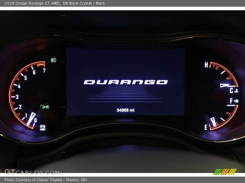 DB Black Crystal / Black 2018 Dodge Durango GT AWD