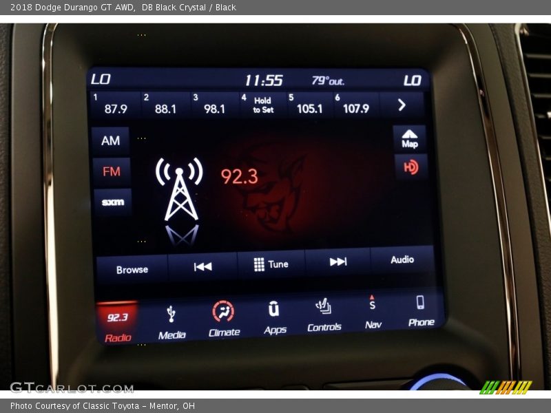 DB Black Crystal / Black 2018 Dodge Durango GT AWD