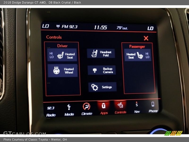 DB Black Crystal / Black 2018 Dodge Durango GT AWD