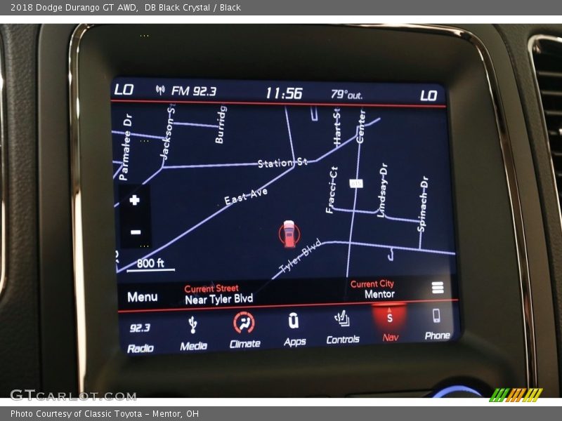 DB Black Crystal / Black 2018 Dodge Durango GT AWD