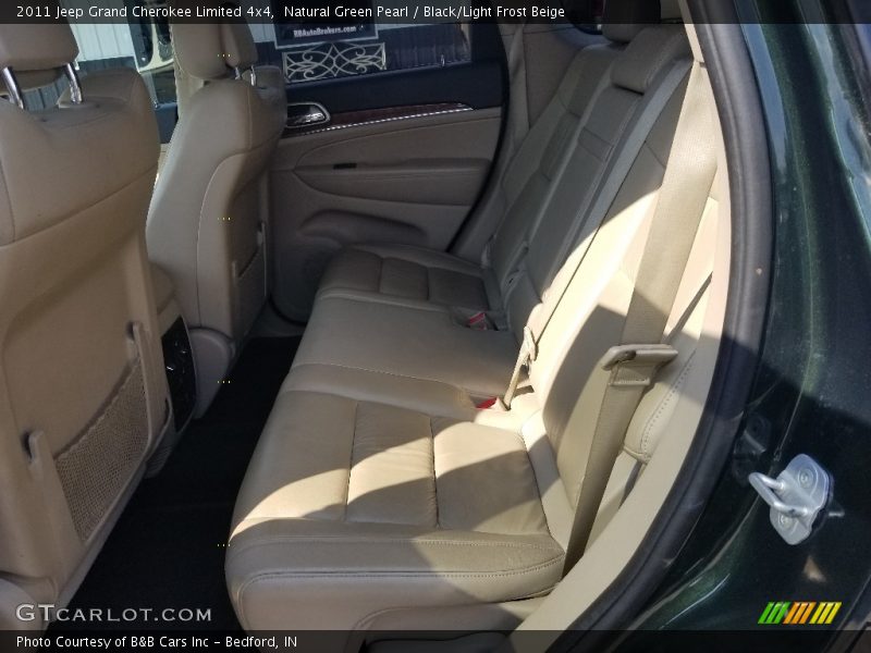 Natural Green Pearl / Black/Light Frost Beige 2011 Jeep Grand Cherokee Limited 4x4