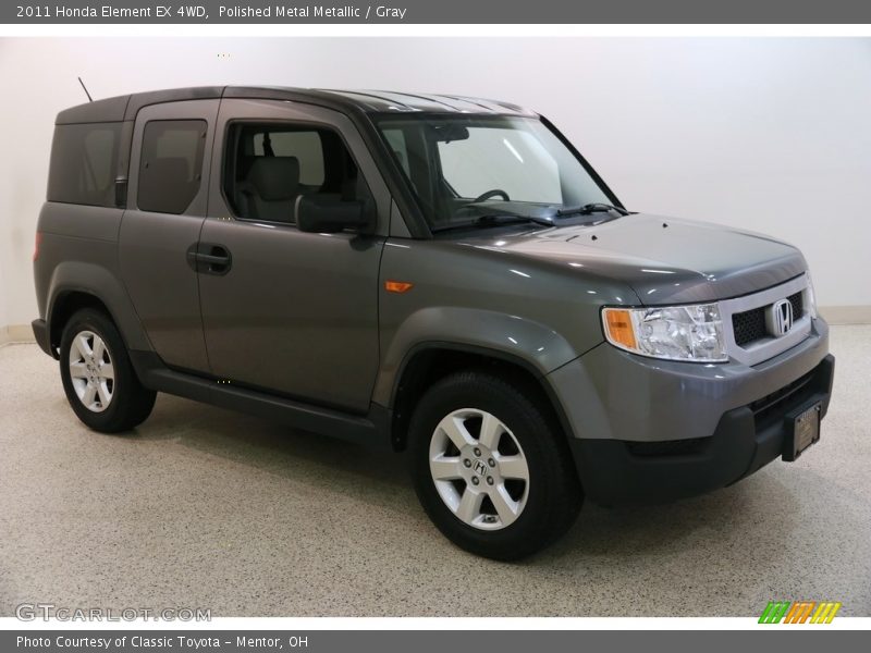 Polished Metal Metallic / Gray 2011 Honda Element EX 4WD