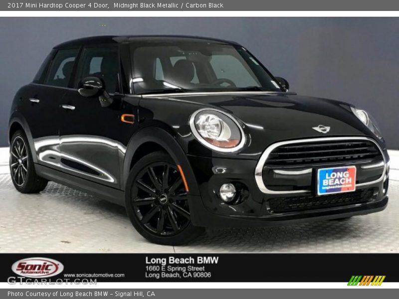 Midnight Black Metallic / Carbon Black 2017 Mini Hardtop Cooper 4 Door