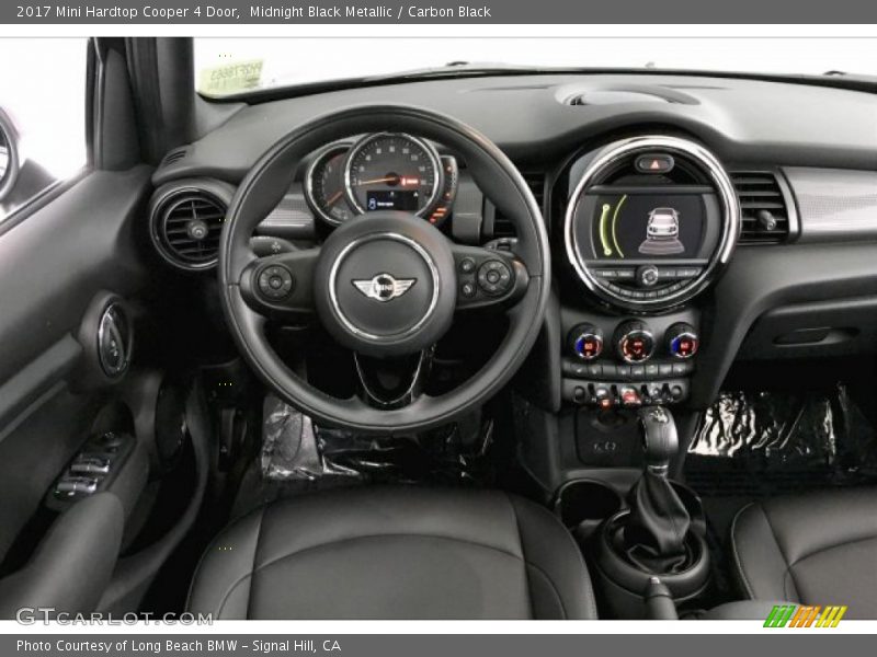 Midnight Black Metallic / Carbon Black 2017 Mini Hardtop Cooper 4 Door