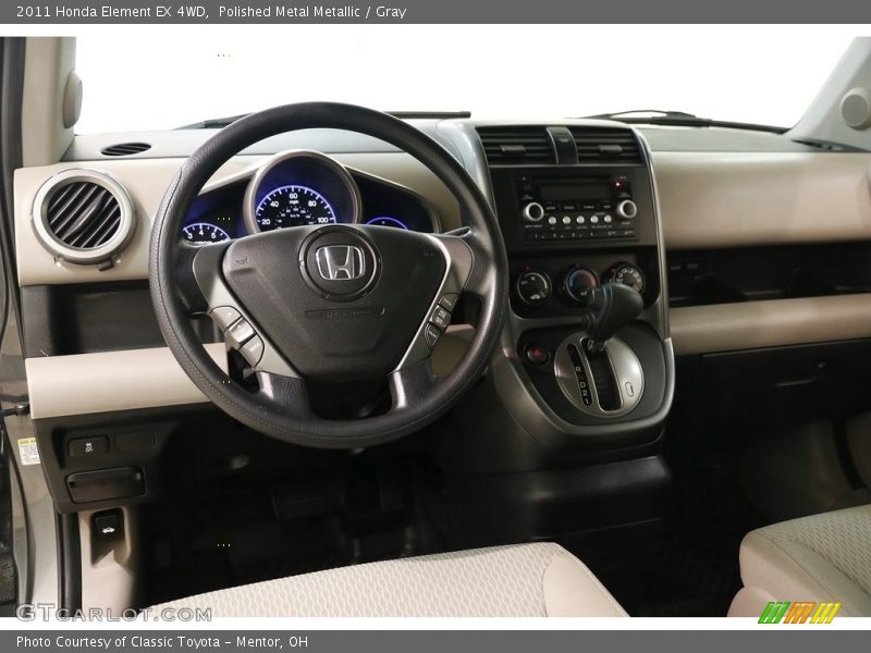 Polished Metal Metallic / Gray 2011 Honda Element EX 4WD