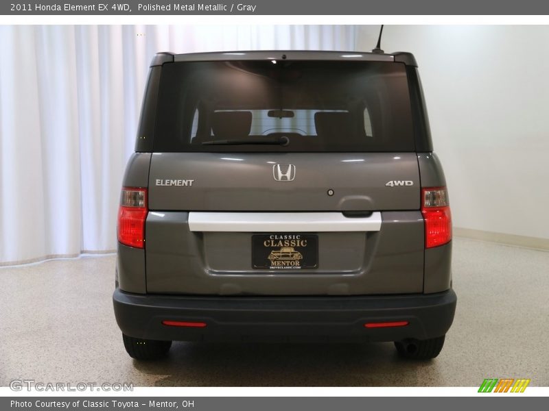 Polished Metal Metallic / Gray 2011 Honda Element EX 4WD