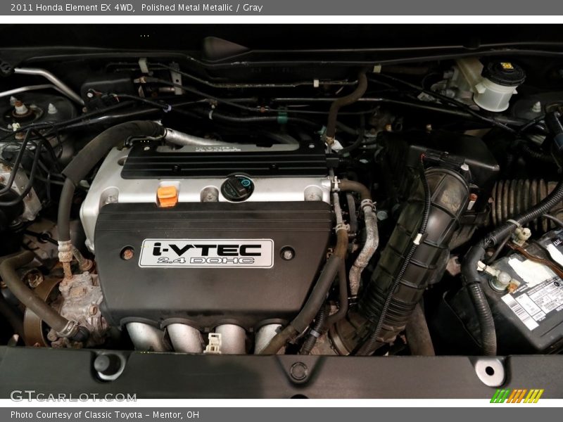 Polished Metal Metallic / Gray 2011 Honda Element EX 4WD