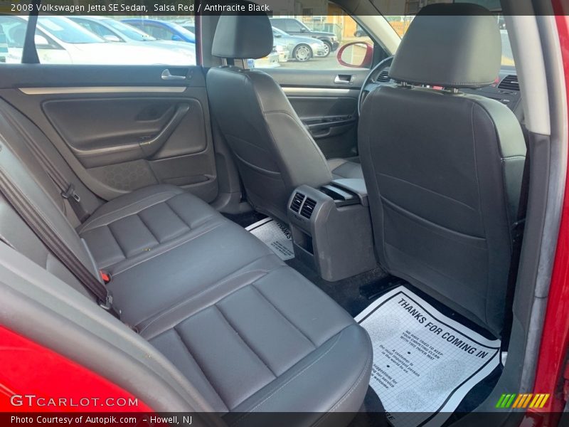 Salsa Red / Anthracite Black 2008 Volkswagen Jetta SE Sedan
