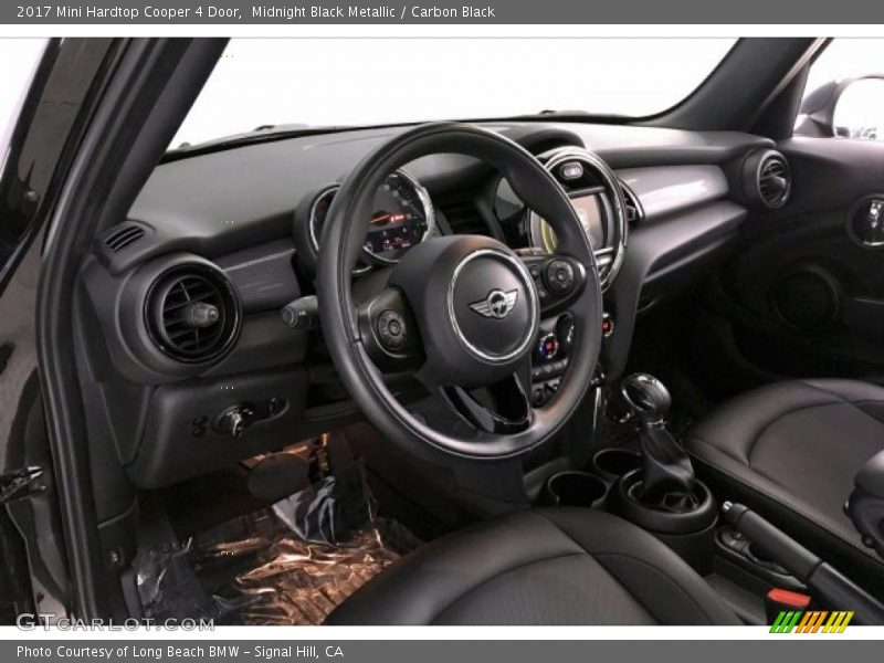 Midnight Black Metallic / Carbon Black 2017 Mini Hardtop Cooper 4 Door