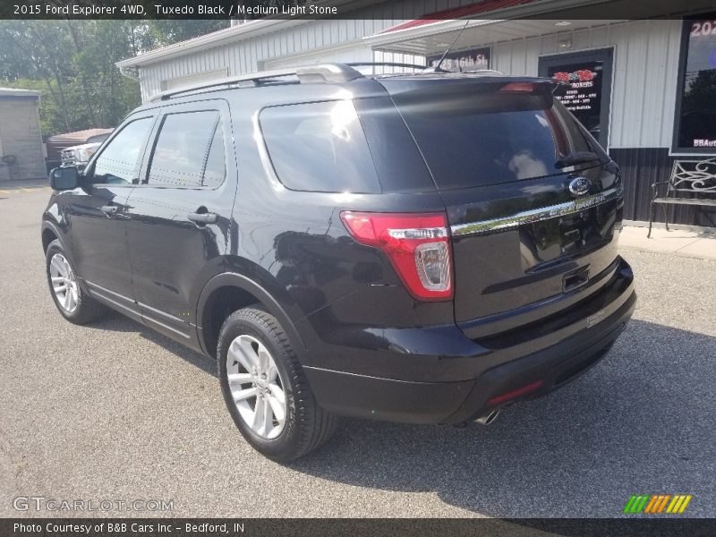 Tuxedo Black / Medium Light Stone 2015 Ford Explorer 4WD
