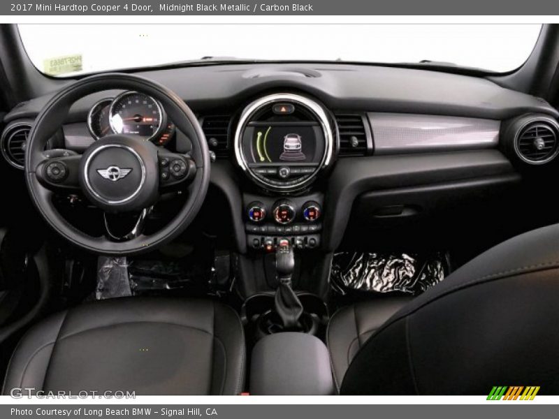 Midnight Black Metallic / Carbon Black 2017 Mini Hardtop Cooper 4 Door
