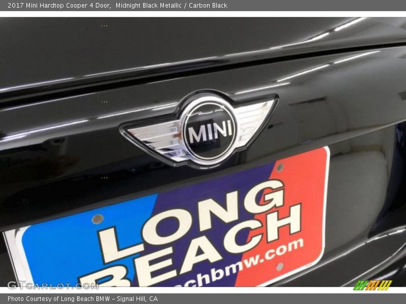 Midnight Black Metallic / Carbon Black 2017 Mini Hardtop Cooper 4 Door