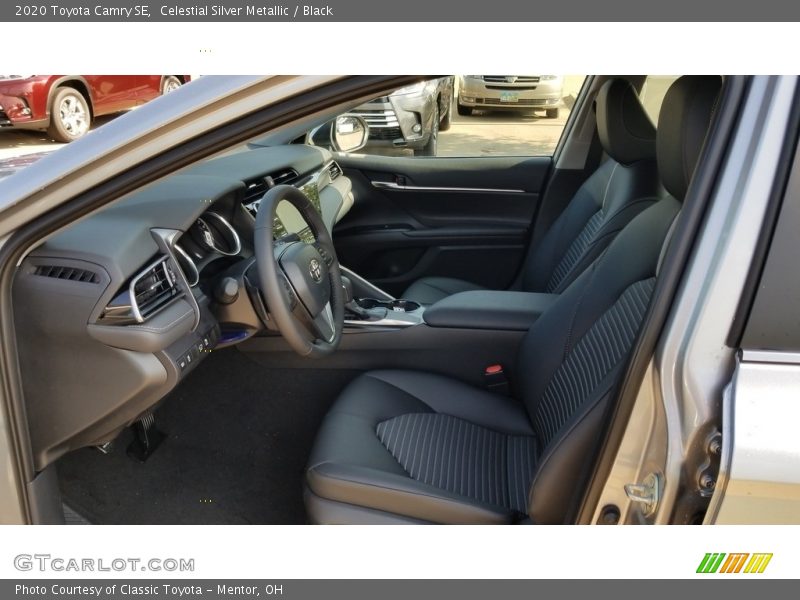 Front Seat of 2020 Camry SE