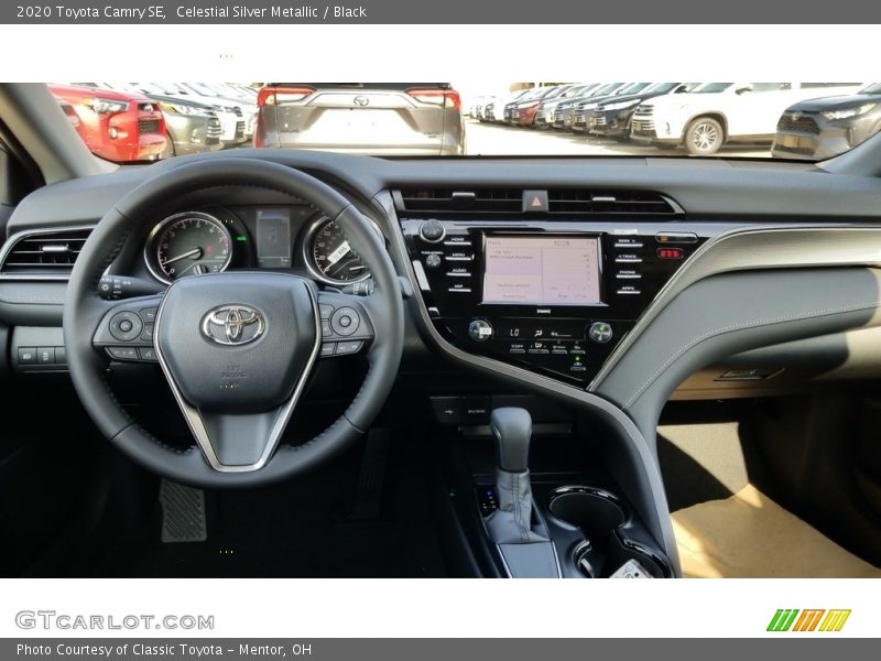 Dashboard of 2020 Camry SE