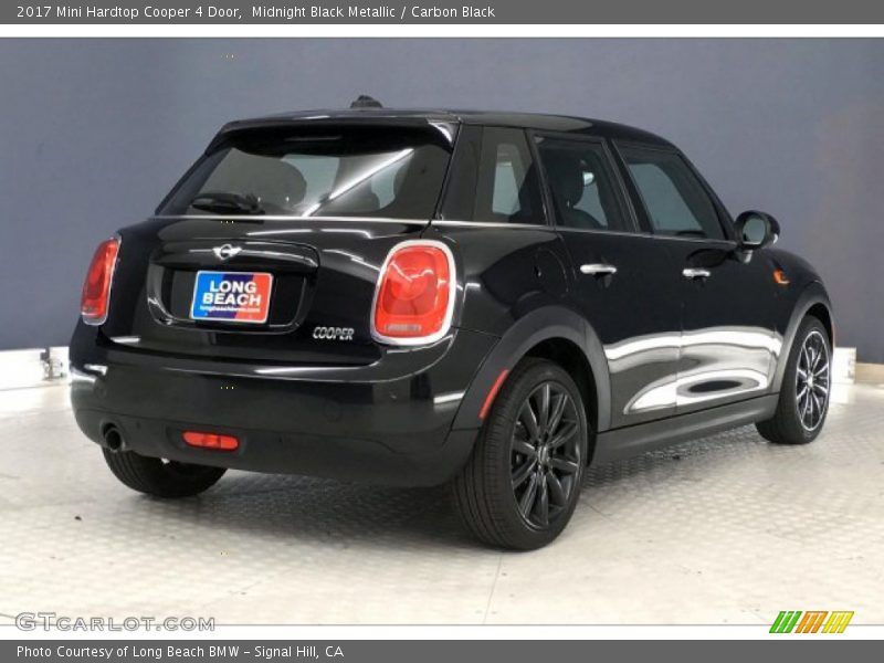 Midnight Black Metallic / Carbon Black 2017 Mini Hardtop Cooper 4 Door