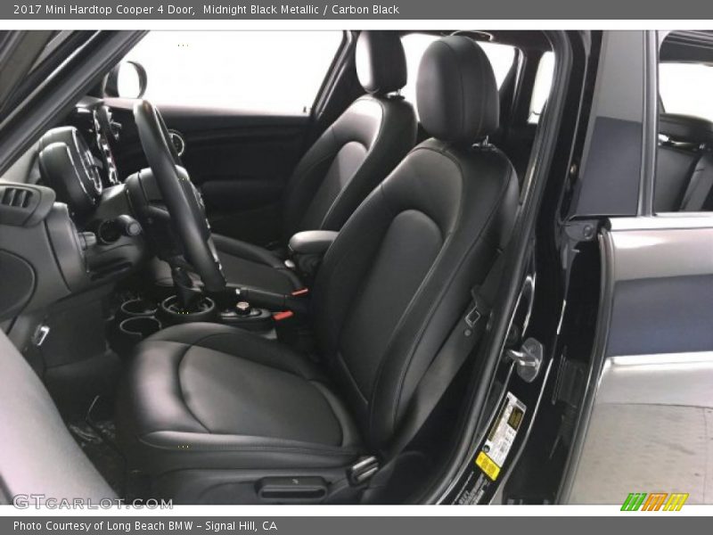 Midnight Black Metallic / Carbon Black 2017 Mini Hardtop Cooper 4 Door