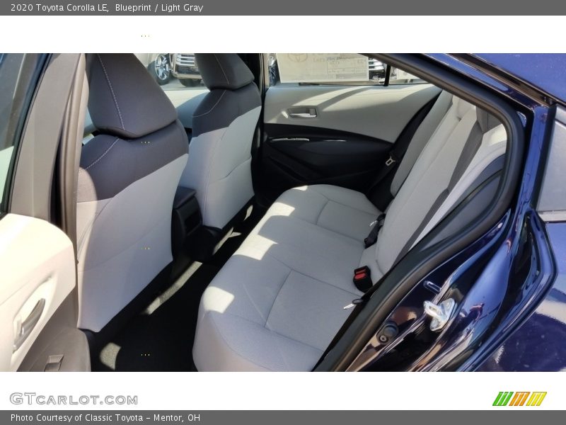Blueprint / Light Gray 2020 Toyota Corolla LE